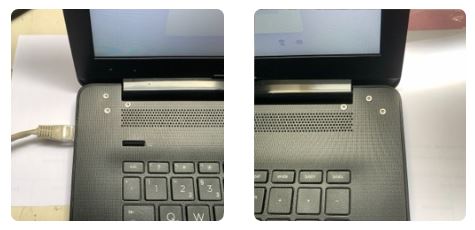 hp Laptop Model17-by0602ng Scharnier / Reparatur